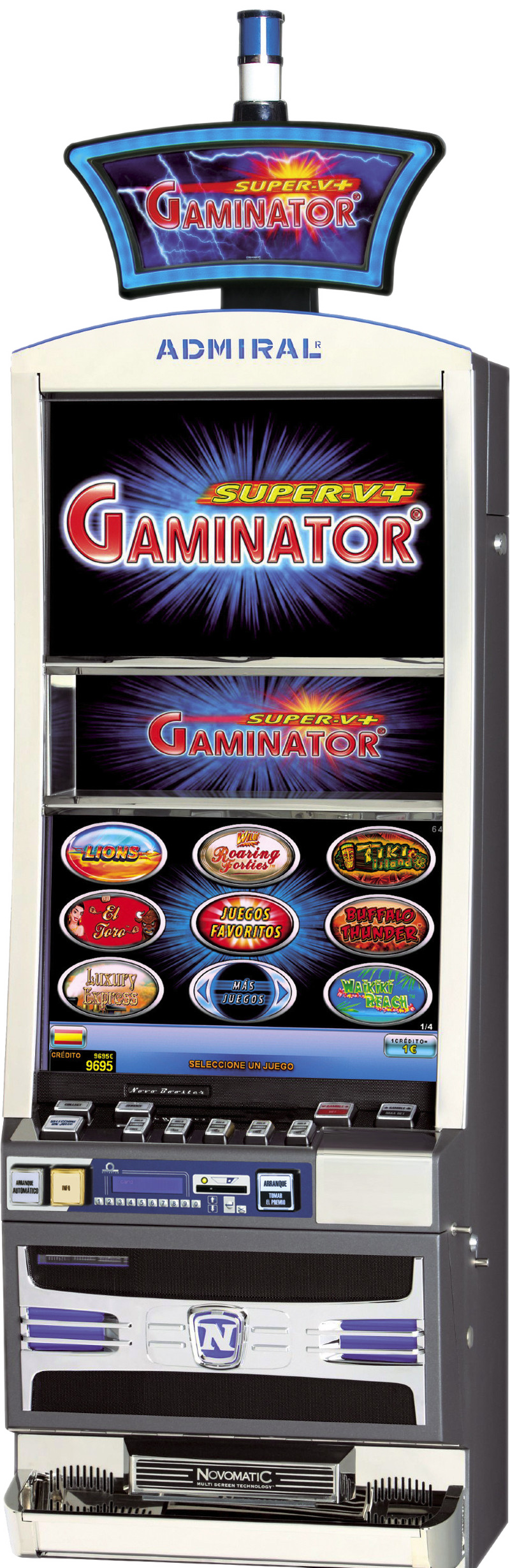 игровые автоматы admiral novomatic gaminator
